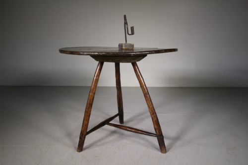 English 18th Century Antique Oak Dairy Table