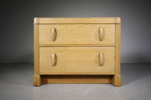 1930’S Heals Odeon Oak Chest of Drawers