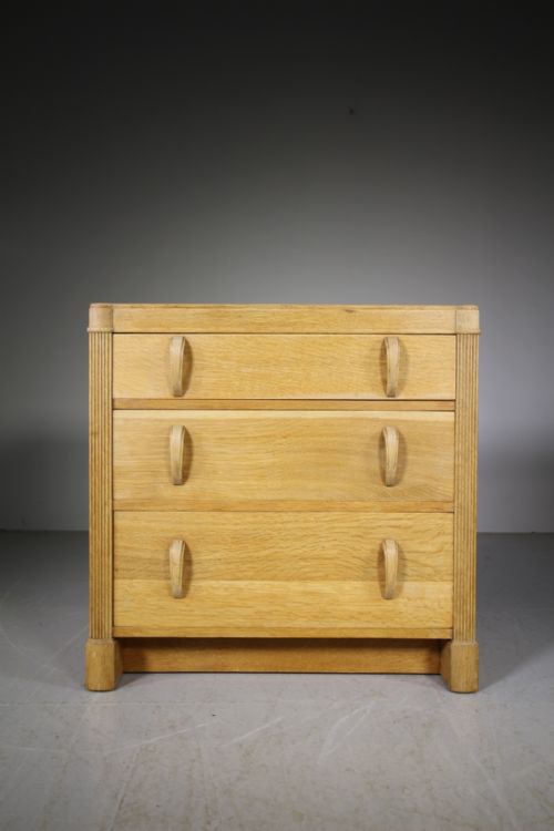 Heals 1930’S Odeon Oak Chest of Drawers