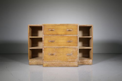 Heals 1920’S Oak Chest & Bookcase
