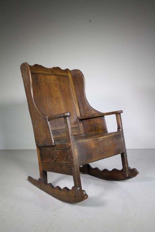18th Century Antique Yorkshire Dales Lambing Chair
