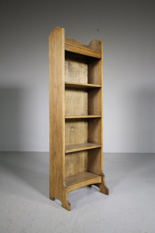 
Edwardian Antique Oak Bookcase by Heals of London

