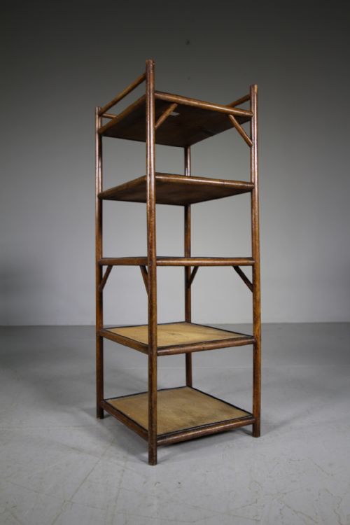 Edwardian Antique Tiered Side Whatnot