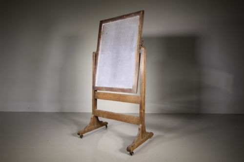 English Edwardian Antique Slate Blackboard