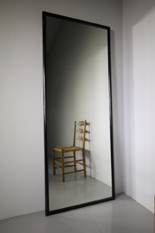 Tall English 19th Century Antique Outfitters Mirror