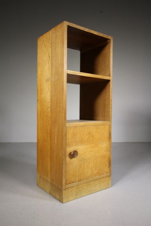 Heals of London 1920’S Oak Bedside Cabinet