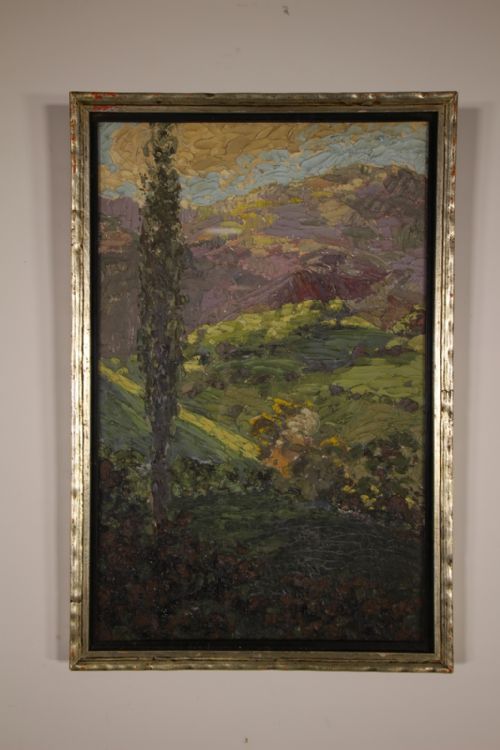1930’S Welsh Oil Landscape Painting of Near Dolgellau