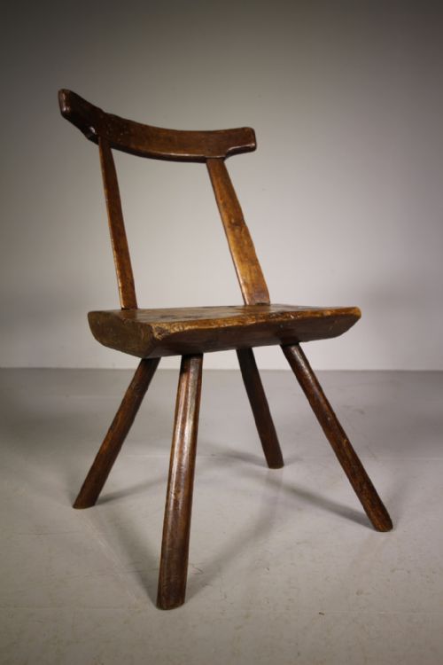 Primitive 18th Century Antique Welsh Antique Chair