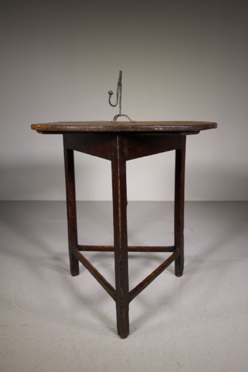 Georgian Antique Pine Cricket Table