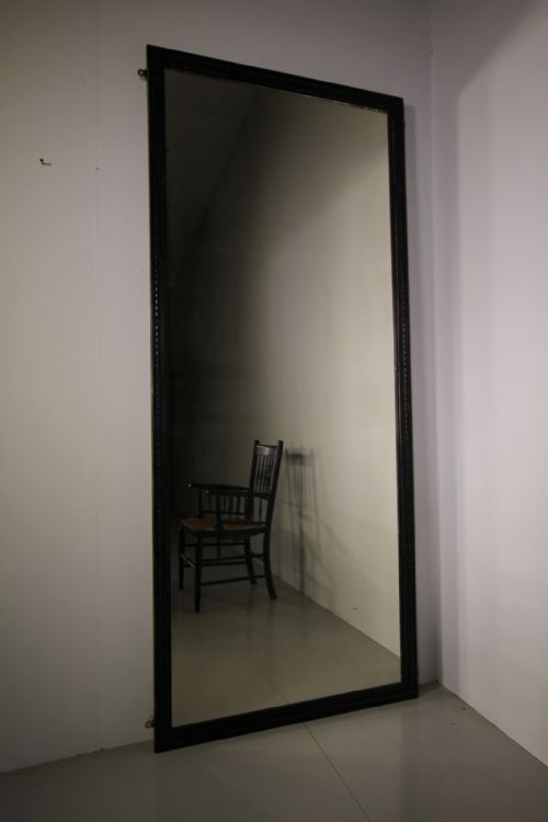 Large English 19th Century Antique Mirror