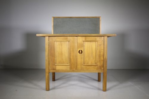Rare Early Heals Antique Chestnut Washstand

