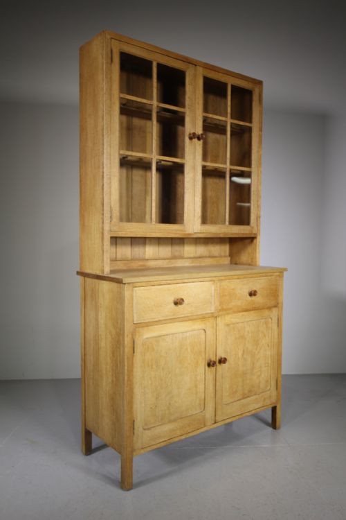 Heals Antique Oak Glazed Dresser – Labelled