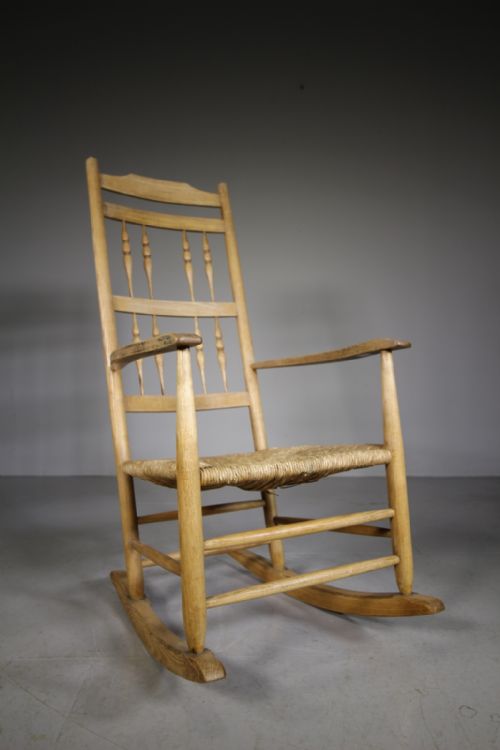 Ed Gardiner 1930’S Oak Rocking Chair