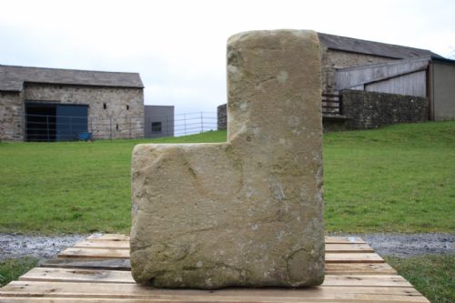 
English 18th Century Antique Stone Mounting Block
