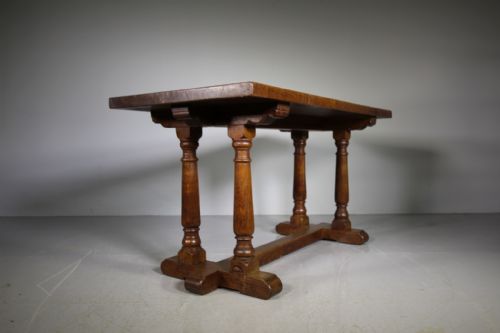 Wonderful Rare 1930’S Mouseman Dining Table Only 1of 9 Ever Made