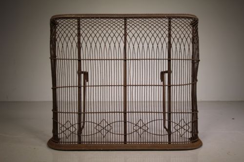 English 19th Century Antique Small Wire Work Fender