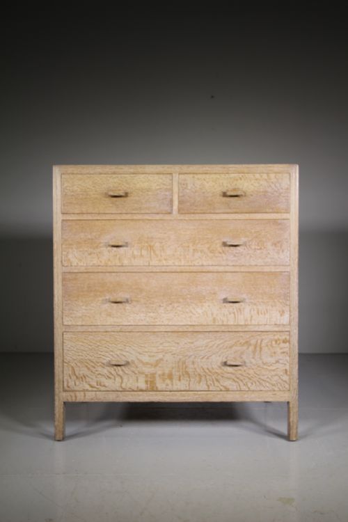 Heals of London 1930’S Oak Chest of Drawers