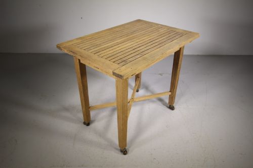 
English 1920’S Teak Conservatory Table