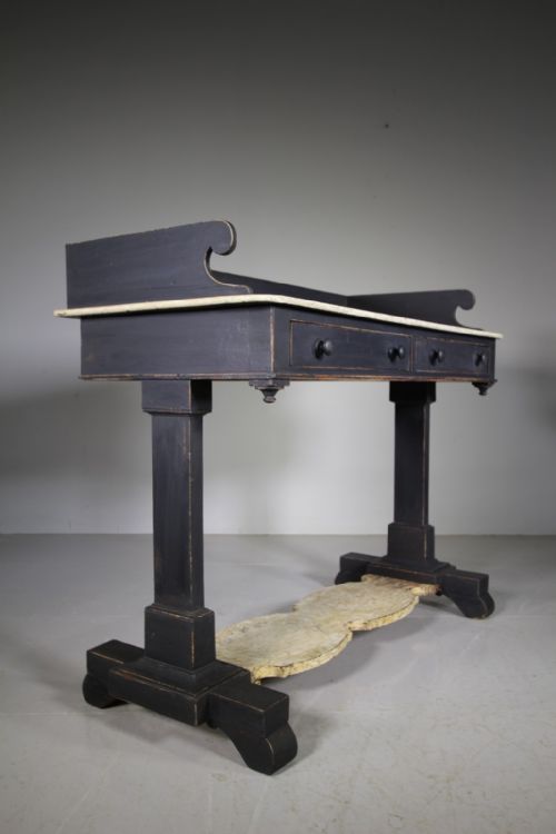 Lovely William IV Antique Painted Side Table