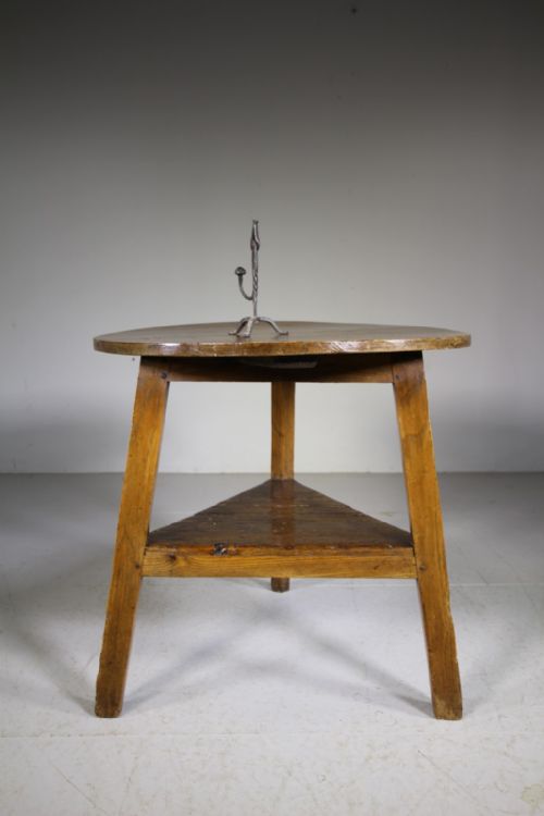 Lovely 18th Century Antique Pine Cricket Table
