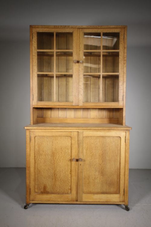 Heals Antique Oak Glazed Dresser – Labelled