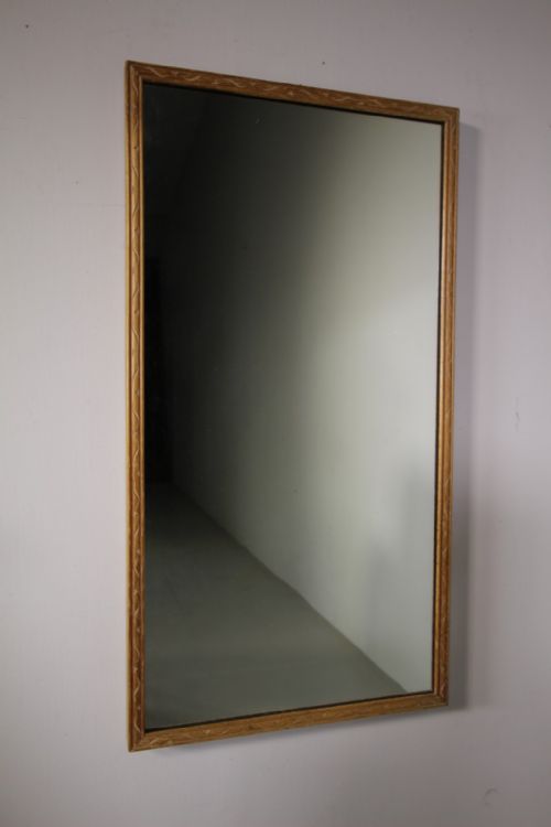Heals of London 1920’S Oak Wall Mirror