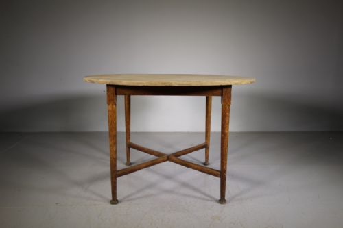 Heals of London 1920'S Oak Circular Dining Table