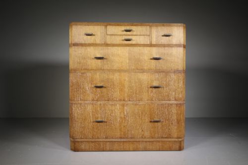 1920’S Heals of London Oak Chest of Drawers