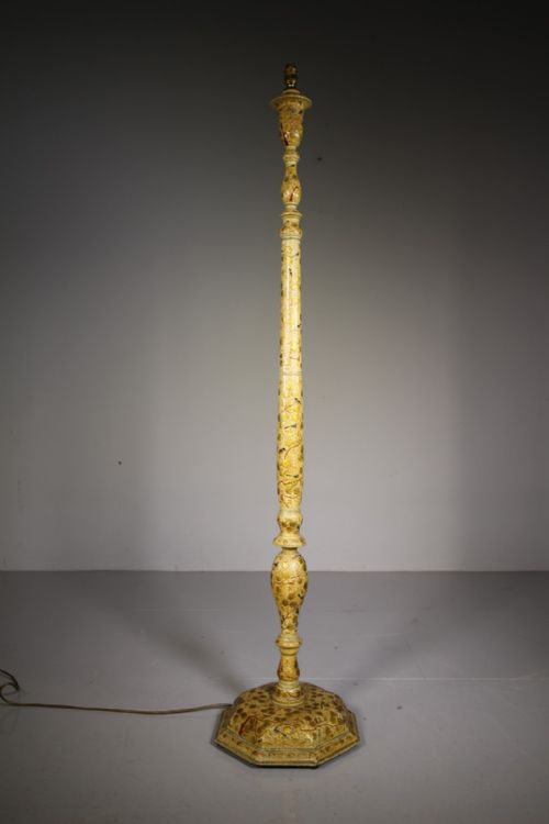 Beautiful Edwardian Antique Kashmiri Floor Lamp