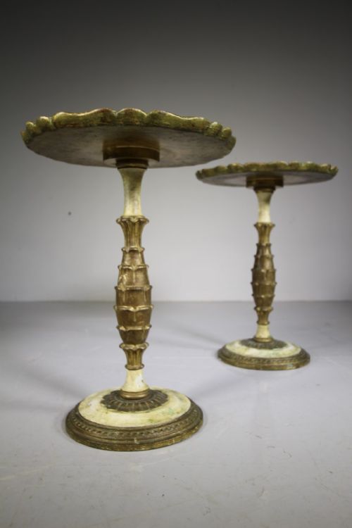 Pair of 1940’S Italian Original Painted Side Tables