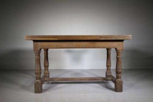 Heals of London 1920'S Oak Dining Table-model No 24
