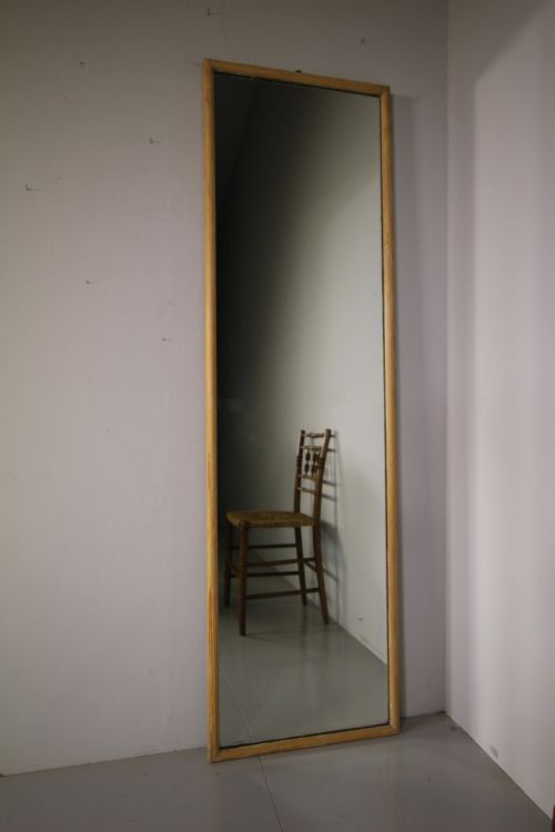 Tall 19th Century Antique Outfitters Wall Mirror