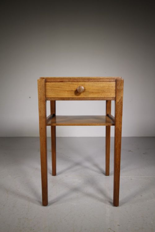 Gordon Russell 1930’S Walnut Bedside Table