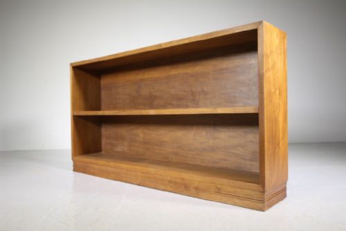 1930’S Gordon Russell Large Open Bookcase – Labelled