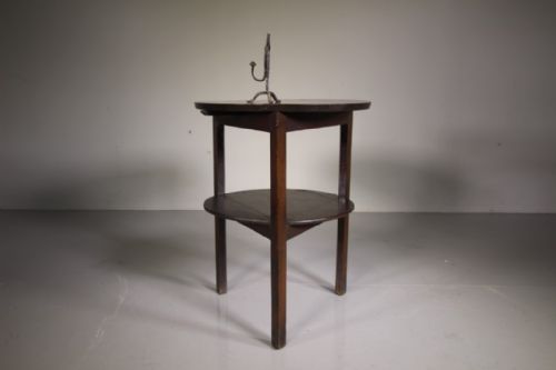 
English 18th Century Period Oak Antique Cricket Table