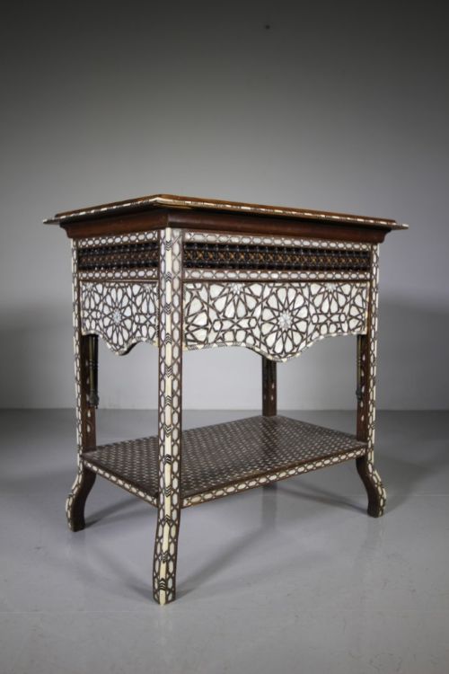 Fabulous 19th Century Antique Moorish Side Table