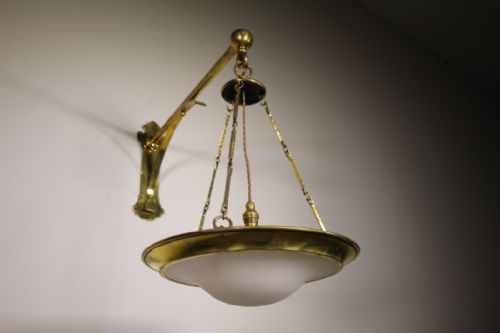 English Antique Light Fitting by Faraday & Sons