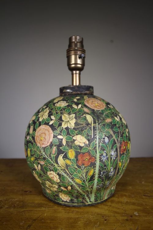 Kashmiri Decorated Antique Table Lamp
