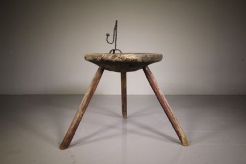 Welsh 18th Century Antique Elm Dairy Table