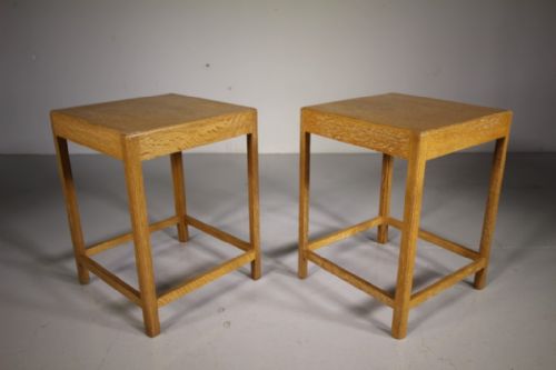 Pair of Heals 1920’S Oak Side Tables