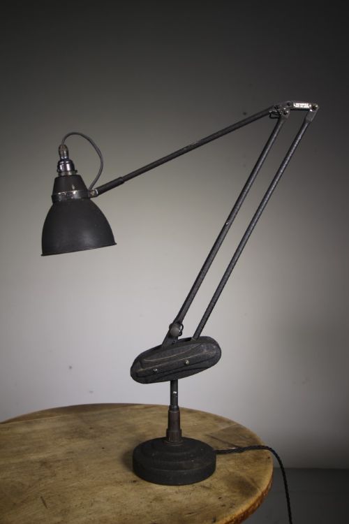 1930’S Ek Wipoz Anglepoise Type Desk Lamp – Rewired