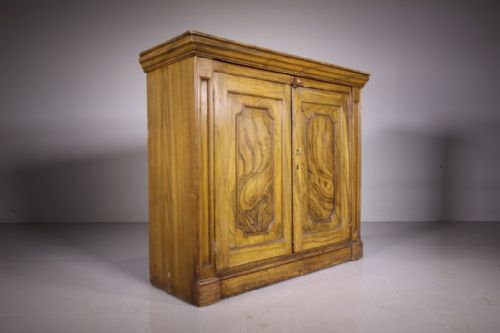 Regency Original Painted Pine Antique Cupboard
