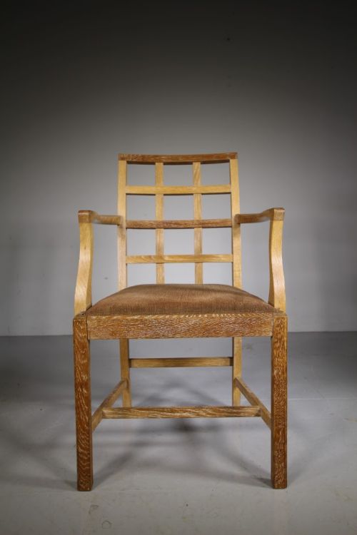 Heals of London Antique Oak Desk Chair