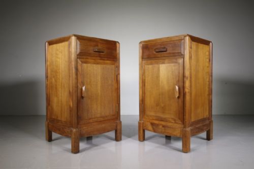 Pair of Bryn Mawr 1930’S Bedside Cabinets – Labelled