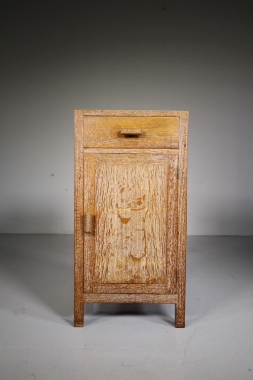 Heals 1920’S Oak Bedside Cabinet