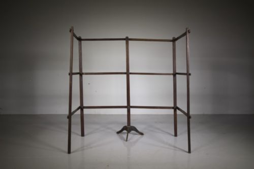 Edwardian Antique Folding Clothes Rail-ingenious Design