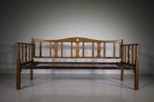 
Arts & Crafts Antique Oak Sofa / Daybed by Liberty London