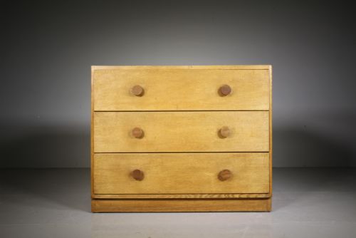 1930’S Gordon Russell Oak Modernist Chest of Drawers