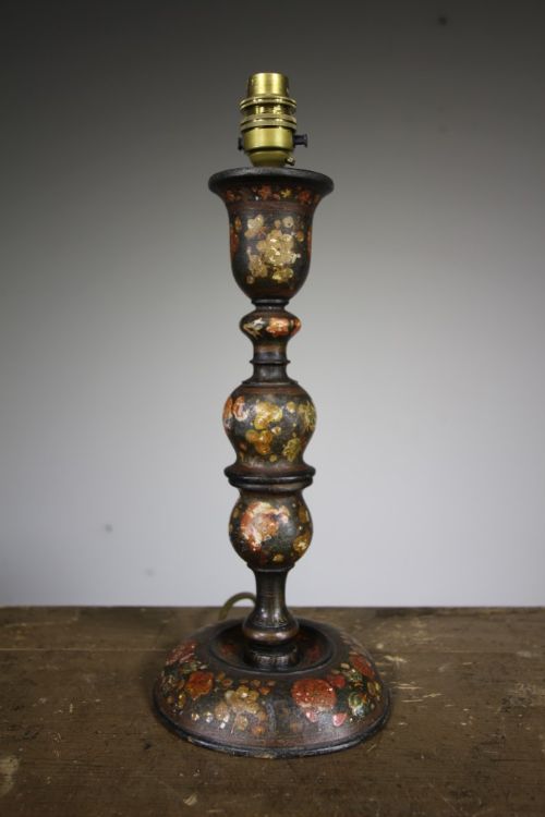 
19th Century Antique Kashmiri Table Lamp