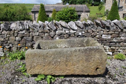 Large English 18th Century Antique Stone Trough